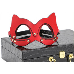KinkHarness Coffret BDSM Luxury Noir-Rouge 8 Pièces